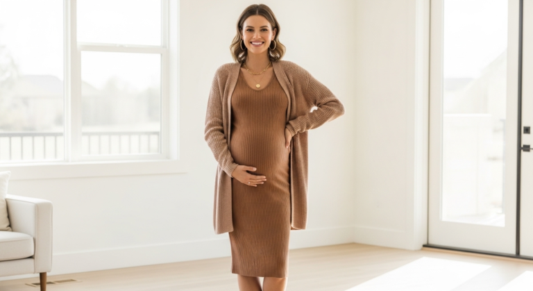 Cute Maternity Outfits That Make You Feel Confident (Even on Exhausting Days)