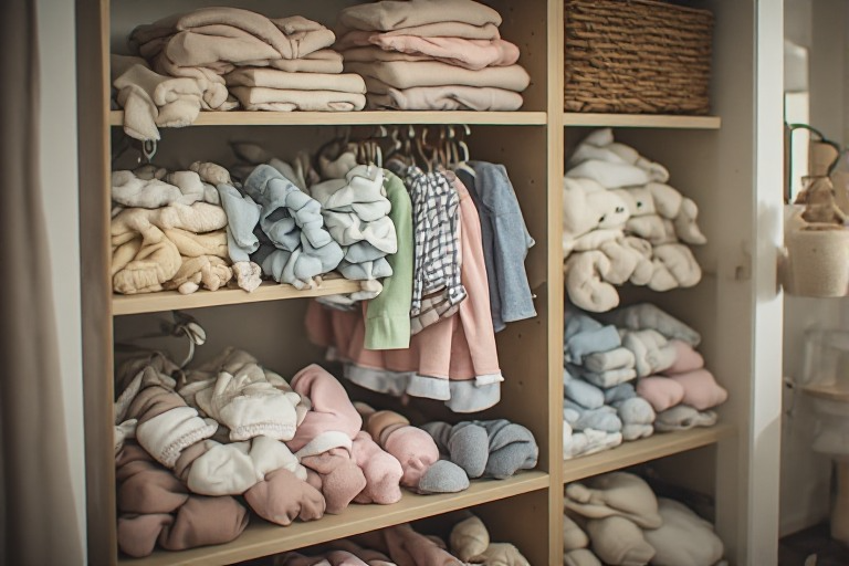 Baby Clothes Storage Ideas That Actually Keep the Nursery Organized