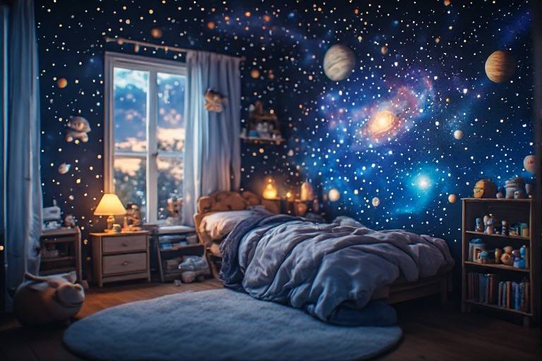 Outer Space Room Decor Kids Ideas That Will Turn Any Bedroom Into a Little Galaxy